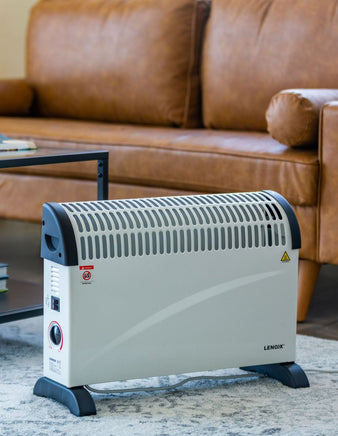 Portable Convector Heater  2000W, 3 Heat Settings - ElectronX Plus