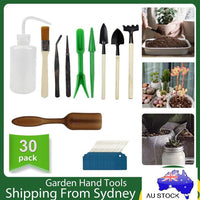 30X Mini Garden Hand Tools Transplanting Succulent Plant Gardening Tool Rake Set - ElectronX Plus