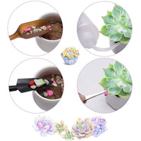 30X Mini Garden Hand Tools Transplanting Succulent Plant Gardening Tool Rake Set - ElectronX Plus