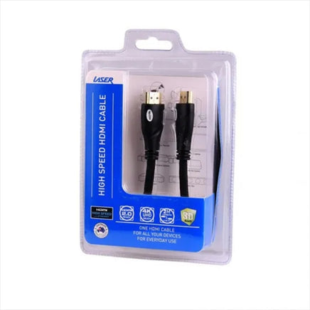 2 meter 4K HDMI & 3D TV Cable 2.0M - ElectronX Plus