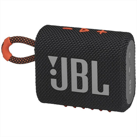 JBL GO 3 Bluetooth Speaker Black/Orange - ElectronX Plus