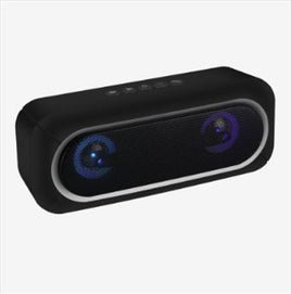 Bluetooth Speaker W Led Black - ElectronX Plus