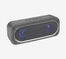 Bluetooth Speaker With Led Grey - ElectronX Plus