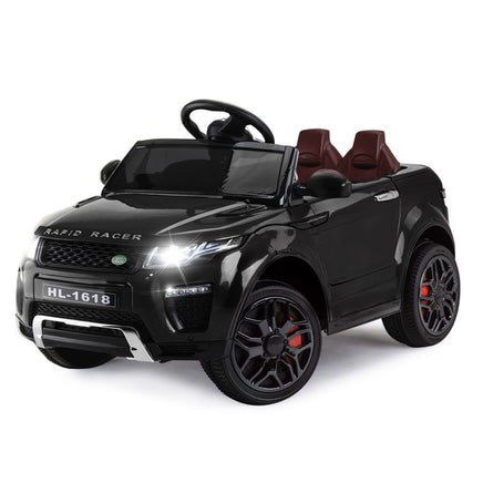 ROVO KIDS Ride-On Car Electric Battery Childrens Toy Powered w/ Remote 12V Black - ElectronX Plus