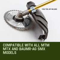 MTM Carbide Tipped 40 Tooth Brush Cutter Blade Whipper Snipper Brushcutter x2 - ElectronX Plus