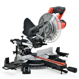 BAUMR-AG 210mm Compound Mitre Saw Dual Bevel Sliding Drop Saws 1500W - ElectronX Plus