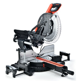 BAUMR-AG 305mm Compound Mitre Saw Dual Bevel Sliding Drop Saws 2200W - ElectronX Plus