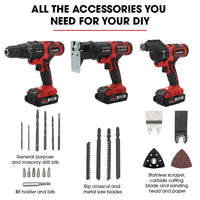 BAUMR-AG Cordless MT3 20V SYNC 3in1 Combi-Tool Kit, with Battery and Charger - ElectronX Plus