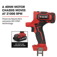 BAUMR-AG Cordless MT3 Max 20V SYNC 5in1 Combi-Tool Kit, with Battery and Charger - ElectronX Plus