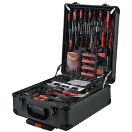 BULLET 925PC Tool Box On Wheels Kit Trolley Mobile Handle Set Toolbox Storage - ElectronX Plus