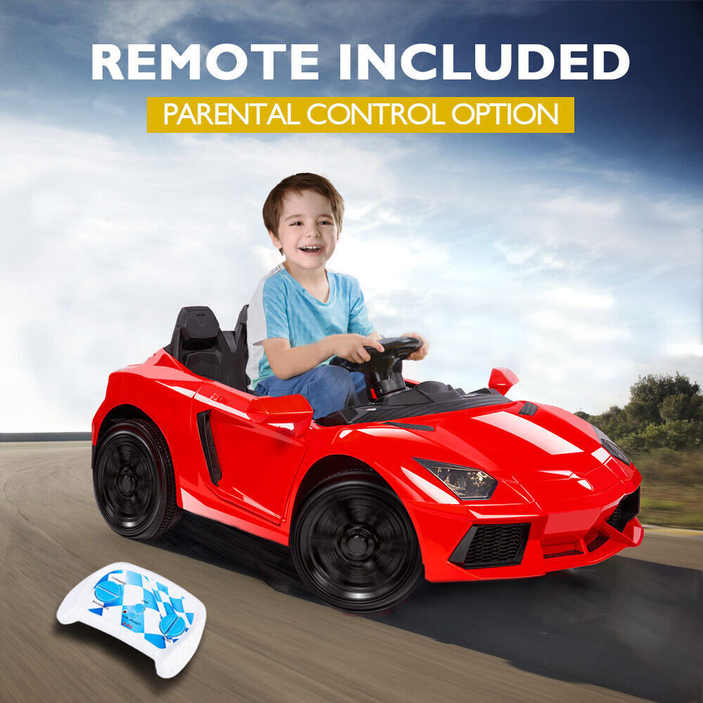 ROVO KIDS Lamborghini Inspired Ride-On Car, Remote Control, Battery ...