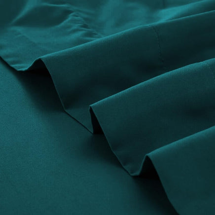 GOMINIMO 4 Pcs Bed Sheet Set 1000 Thread Count Ultra Soft Microfiber - Single (Teal) GO-BS-111-XS - ElectronX Plus