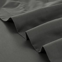 GOMINIMO 4 Pcs Bed Sheet Set 1000 Thread Count Ultra Soft Microfiber - Single (Grey) GO-BS-109-XS - ElectronX Plus