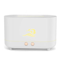 GOMINIMO Flame Humidifier Wind 225ml White GO-AD-104-HGJ - ElectronX Plus