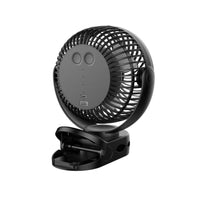 GOMINIMO 10000mAh Rechargeable Clip on Fan with Hook and LED Light GO-CF-100-YJE - ElectronX Plus