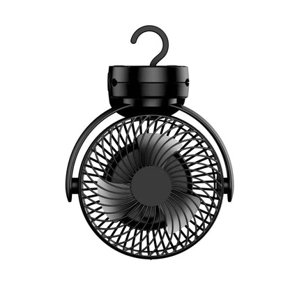 GOMINIMO 10000mAh Rechargeable Clip on Fan with Hook and LED Light GO-CF-100-YJE - ElectronX Plus