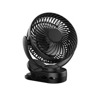 GOMINIMO 10000mAh Rechargeable Clip on Fan with Hook and LED Light GO-CF-100-YJE - ElectronX Plus