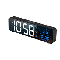 GOMINIMO Digital Clock Mirrored Black - GO-CK-103-FKT - ElectronX Plus