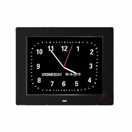 GOMINIMO Day Date Calendar Clock Dementia Clock Digital Alarm Clock with Large LCD Screen (Black) GO-DDC-101-JSC - ElectronX Plus