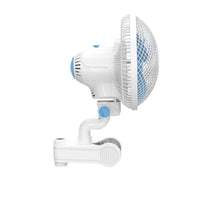 GOMINIMO Portable Oscillating Clip Fan With 2 Speed (White+Blue)GO-CF-102-YZ - ElectronX Plus