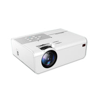 MIRAKLASS Wifi Video Projector 1080P 150 Ansi Lumens (White) MK-W16H-2-WJ - ElectronX Plus