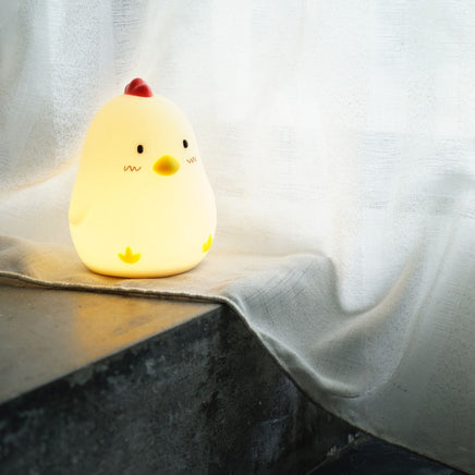 Muid Wake Up Chicken Night Lamp Alarm Clock White HM--104-MUID - ElectronX Plus