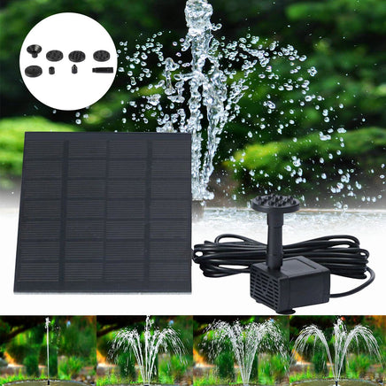 NOVEDEN Solar Water Fountain - ElectronX Plus