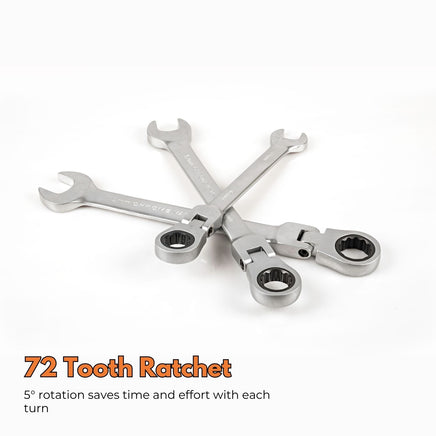 RYNOMATE 6-24mm Ratchet Spanner Set (16pcs) - ElectronX Plus