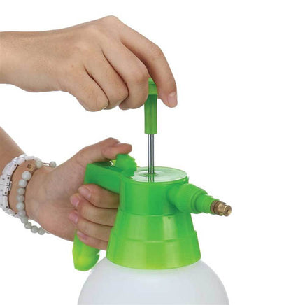 2L Hand Held Pressure Sprayer - Plastic Garden Pump For Liquids - Portable Bottle - ElectronX Plus