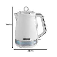 Morphy Richards Illumination Jug Kettle 1.7l - White - ElectronX Plus