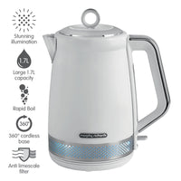 Morphy Richards Illumination Jug Kettle 1.7l - White - ElectronX Plus