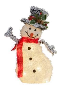 Klika 50cm Christmas Snowman With Lights