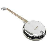 Karrera 6 String Resonator Banjo -  Black - ElectronX Plus