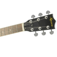 Karrera 6 String Resonator Banjo -  Black - ElectronX Plus