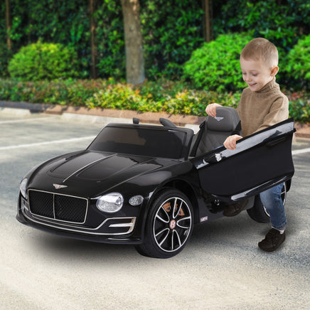 Kahuna Bentley Exp 12 Licensed Speed 6E Electric Kids Ride On Car Black - ElectronX Plus