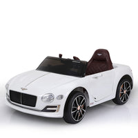 Kahuna Bentley Exp 12 Speed 6E Licensed Kids Ride On Electric Car Remote Control - White - ElectronX Plus