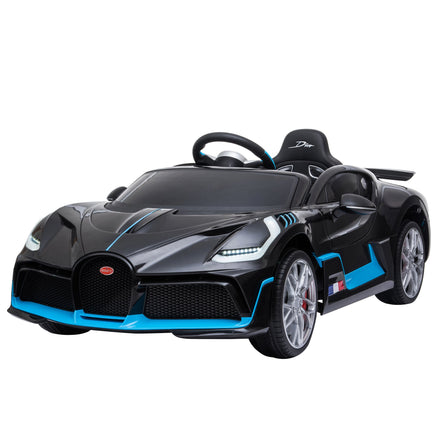 Kahuna Licensed Bugatti Divo Kids Electric Ride On Car - Black - ElectronX Plus