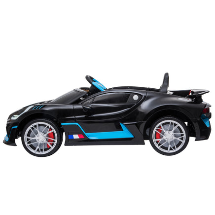 Kahuna Licensed Bugatti Divo Kids Electric Ride On Car - Black - ElectronX Plus