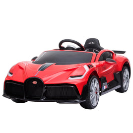 Kahuna Licensed Bugatti Divo Kids Electric Ride On Car - Red - ElectronX Plus