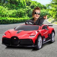 Kahuna Licensed Bugatti Divo Kids Electric Ride On Car - Red - ElectronX Plus