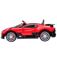 Kahuna Licensed Bugatti Divo Kids Electric Ride On Car - Red - ElectronX Plus