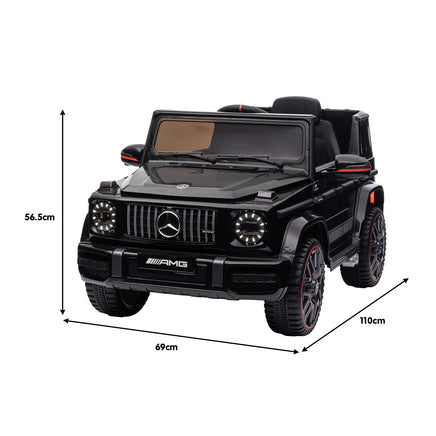 Kahuna Mercedes Benz AMG G63 Licensed Kids Ride On Electric Car Remote Control - Black - ElectronX Plus