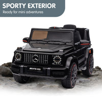 Kahuna Mercedes Benz AMG G63 Licensed Kids Ride On Electric Car Remote Control - Black - ElectronX Plus