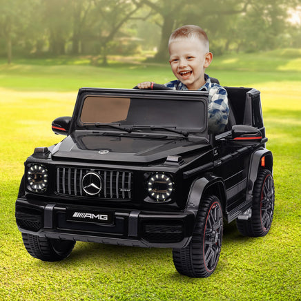 Kahuna Mercedes Benz AMG G63 Licensed Kids Ride On Electric Car Remote Control - Black - ElectronX Plus