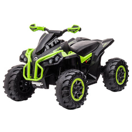 Kahuna GTS99 Kids Electric Ride On Quad Bike Toy ATV 50W - Green - ElectronX Plus