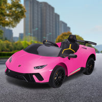 Kahuna Lamborghini Performante Kids Electric Ride On Car Remote Control by Kahuna - Pink - ElectronX Plus