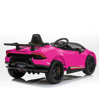 Kahuna Lamborghini Performante Kids Electric Ride On Car Remote Control by Kahuna - Pink - ElectronX Plus