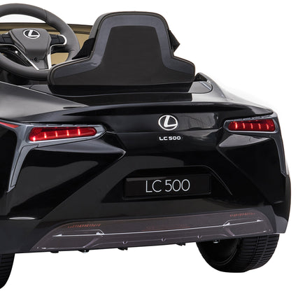 Kahuna Licensed Lexus LC 500 Kids Electric Ride On Car - Black - ElectronX Plus