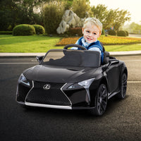 Kahuna Licensed Lexus LC 500 Kids Electric Ride On Car - Black - ElectronX Plus