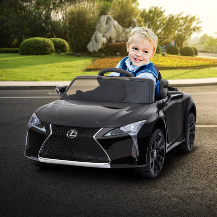 Kahuna Licensed Lexus LC 500 Kids Electric Ride On Car - Black - ElectronX Plus